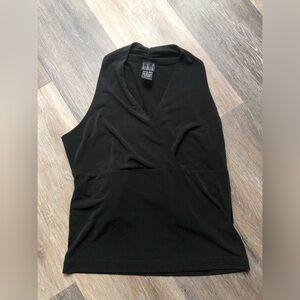 Women’s Black Sleeveless Dress Top